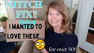 Stitch Fix Unboxing And Try On For Over 50! Am I Trying To Hard To Love This Dress??