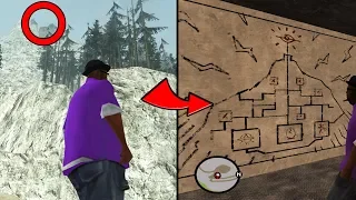 GTA V Mount Chilliad Mural Found in GTA San Andreas! (Secret Mural)