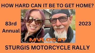 Sturgis 2023 | Going Home Highs & Lows | Harley Davidson vs Airbus Jet