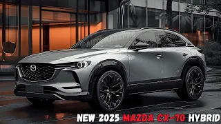 FINALLY!!! 2025 Mazda CX-70 Hybrid Revealed: Must-See Features and Specs!