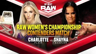 Charlotte Flair VS Shayna Baszler
