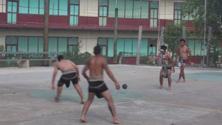 Poktapok Maya ball game