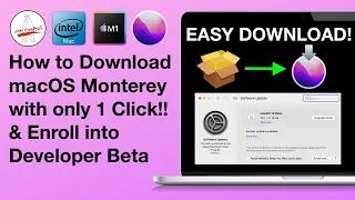 How to Download macOS Monterey Beta THE EASY WAY 5 MIN! + How to Enroll into BETA of macOS Monterey!