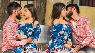 सर्दी Chocolate 🍫 Day Special || Real Kissing Prank || Ashish Panday