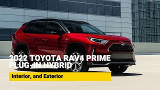 New Toyota Rav4 Prime Plug-in Hybrid - Interior, and Exterior