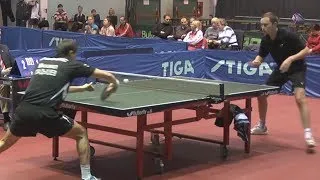 Mikhail GLADYISHEV vs Evgeniy PETRUKHIN 3 PLACE Moscow Championships 2014 Table Tennis Table Tennis