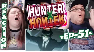 Hunter x Hunter Episode 51 REACTION!! "A × Brutal × Battlefield"