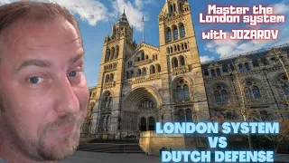 Master the London System! - Part 5 - London System vs Stonewall Dutch - Bishop d6 setup by black