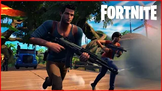 Fortnite x Uncharted - wie geil 😍 Nathan Drake & Chloe Frazer (vom neuen Film) / ein YouTube #shorts