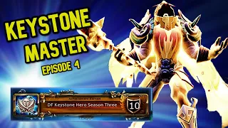 Pugging to Keystone Master as a Retribution Paladin zero to HERO Mythic Plus Challenge Episode 4!