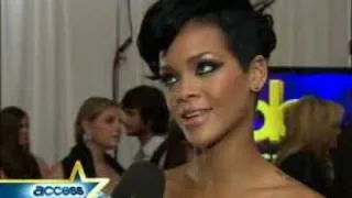 Rihanna American Music Awards  Backstage Pass   Access Hollywood