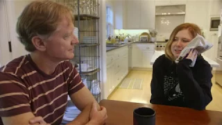 James Redford gets schooled by his daughter, Lena