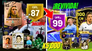 😁 REVIVI UNA CUENTA ABANDONADA DE FC MOBILE!! - PASAMOS DE ESTO A ESTO CON SOLO 5,000 FC POINTS!!