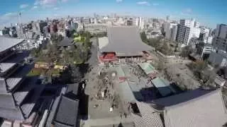 Asakusa, Japan: A Drones View