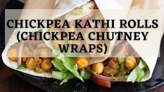 CHICKPEA KATHI ROLLS – CHICKPEA CHUTNEY WRAPS | Vegan Richa Recipes