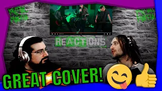 "Toxic" - Britney Spears (Cover by First to Eleven) | METTAL MAFFIA | REACTION | DURTY D AND MAGZ