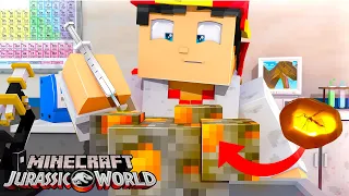 Minecraft Jurassic Wold #5 - EXTRACTING T-REX DNA!