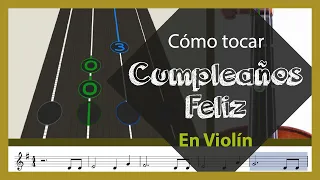 Cumpleaños feliz en Violín