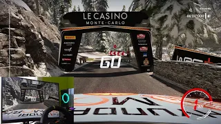 WRC 9 FIRST WORLD RECORD // Hyundai i20 WRC // Col de Braus // Rallye Montecarlo