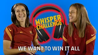 🎧🤣 WHISPER CHALLENGE: VICKY LOSADA vs ALEXIA PUTELLAS