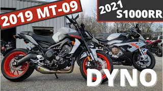 2019 Yamaha MT09 + 2021 BMW S1000RR | Moore Mafia ECU Flash + dyno tune