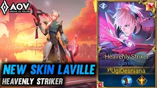 NEW SKIN LAVILLE HEAVENLY STRIKER - ARENA OF VALOR