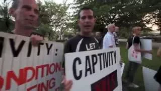 Lolita Candle Light Vigil at the home of Miami Seaquariums Curator