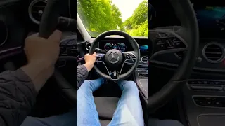 2021 Mercedes Benz e class e200 - acceleration - pov test drive