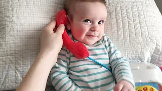 Cute Baby Says First Word ☺️☺️ Funny Baby Videos