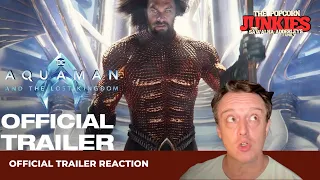 AQUAMAN & The Lost Kingdom (Official Trailer) The Popcorn Junkies Reaction