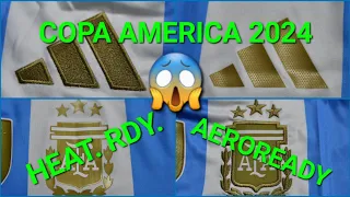 Review HEAT.RDY vs AEROREADY Selección Argentina 2024 Copa America U.S.A.