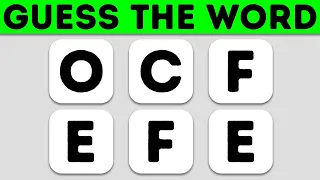 Most People Can't Unscramble Half of These Words. Can You?