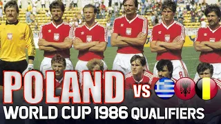 POLAND 🇵🇱  World Cup 1986 Qualification All Matches Highlights | Road to Mexico