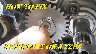 How to Fix a Common YZ85 Kickstarter Issue