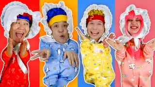Baby Cha-Cha, Baby Chicky, Baby Boom-Boom & Baby Lya-Lya! | D Billions Kids Songs