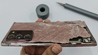 Samsung Note 20 Ultra Restoration | restoring mobile | destroyed Samsung phone