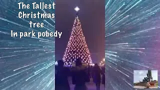 #Beautiful Christmas  tree in moscow  2020 #shorts