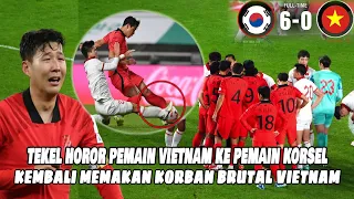 RICUH🔥Detik-Detik TUKANG SIKUT Hajar Pemain Korea Korban Tekel HOROR Pemain MMA Vietnam ?!!