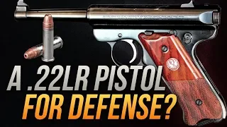 A .22lr Pistol For Defense?!? .22lr CCI 32gr Stinger Gel Test