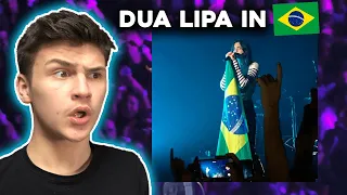 Brazilians Are Loud ! Dua Lipa In BRAZIL - New Rules (São Paulo) - BRAZIL CROWD |🇬🇧UK Reaction