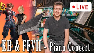 Final Fantasy VII & Kingdom Hearts [LIVE] --- 20th & 25th Year Anniversary Piano Concert!