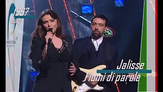 eurovision 1997 Italy 🇮🇹 Jalisse - Fiumi di parole ᴴᴰ