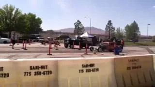 Rat rod racing @ rockabilly riot in Reno