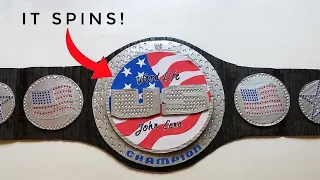 DIY United States Championship Spinner Belt