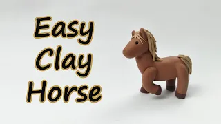 Easy Clay Horse | Polymer Clay Tutorial