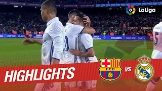 Highlights FC Barcelona vs Real Madrid (1-1)