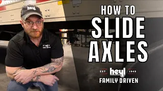 How to Slide Trailer Axles (EASY!!)