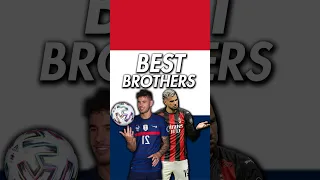 These are the BEST brothers in SOCCER👀🔥