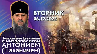 Толкование Евангелия с митр. Антонием (Паканичем). Вторник, 6 декабря 2022 года.