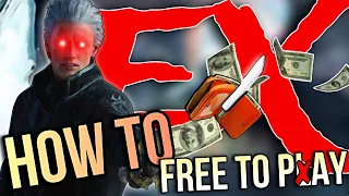 HOW TO FREE TO PLAY IN DEVIL MAY CRY PEAK OF COMBAT! TOTALLY LEGITIMATE NO NONSENSE METHOD!